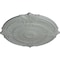 Ekena Millwork Attica Ceiling Medallion (Fits Canopies up to 3 3/4"), 39 1/2"OD x 2 1/2"P, Primed White CM39AT - alternate 4